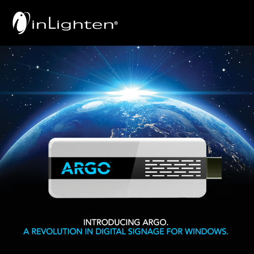 inLighten Introduces Argo™ The First Digital Signage HDMI Stick with